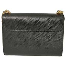 Louis Vuitton-Louis Vuitton Twist MM Black Epi Gold-Black