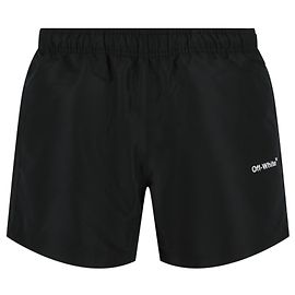 Off White Off-White Single Arrow Swim Shorts Black