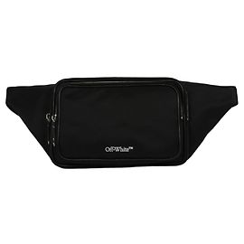 Off White Off-White Arrow Tuc Nylon Belt Bag Black
