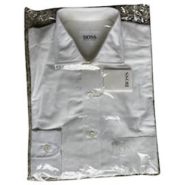 Hugo Boss-klassisches Hugo Boss Hemd-Weiß