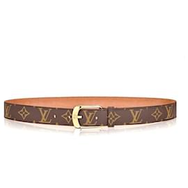 Louis Vuitton-ELLIPSE 30mm belt-Brown