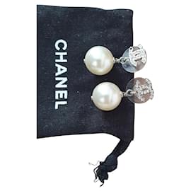 Chanel Orecchini Argento