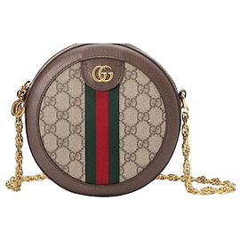 Gucci Ophidia Marrom Vermelho Bege Dourado Verde