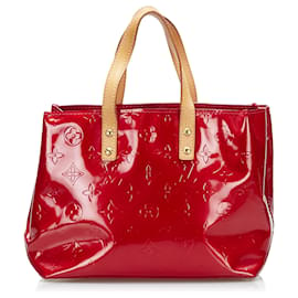 Louis Vuitton-Louis Vuitton Red Vernis Reade PM-Red