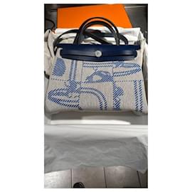 Hermès-Ihre Tasche-Blau,Grau