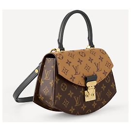 Louis Vuitton Borsa monogramma LV Tilsitt Marrone