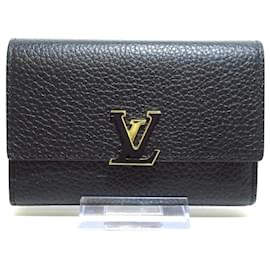 Louis Vuitton-Louis Vuitton Portefeuille capucines-Black
