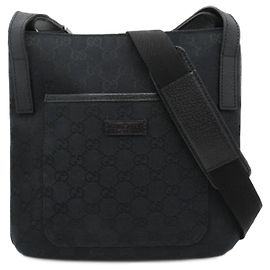 Gucci Borsa a tracolla GG Canvas 122793 Nero