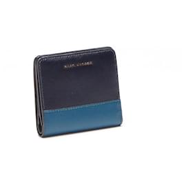 Marc Jacobs-Leather Small Wallet-Blue