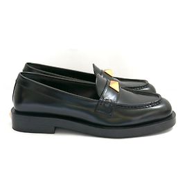 Valentino Garavani Mocassini Roman Stud di Valentino. Nero