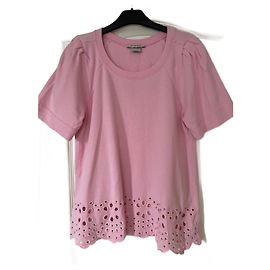Camicia Pinko in cotone rosa Rosa