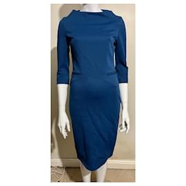 Diane Von Furstenberg-DvF New Maidey sheath dress in blue-Blue
