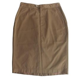 Jupe en coton beige Dsquared2 Beige