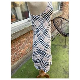 Burberry-Stunning Burberry dress size 14 years woman XS/S-Black,White,Red,Beige