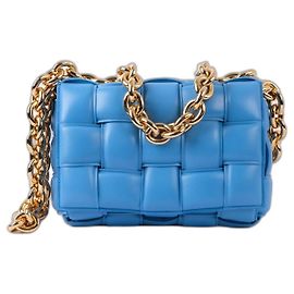 Bottega Veneta chain cassette bag Blu