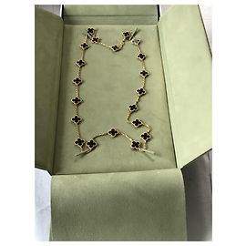 Van Cleef & Arpels Alhambra d'annata 20 motivi Nero