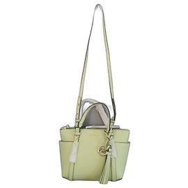 Bolsa Michael Kors de couro verde aloe Verde Verde claro