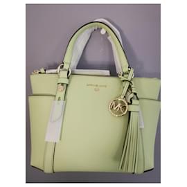 Michael Kors-Handbags-Green,Light green