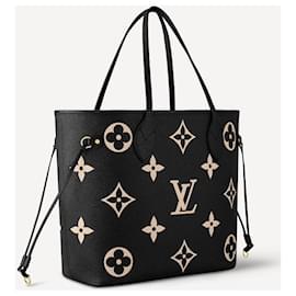 Louis Vuitton-LV Neverfull empreinte bicolore-Noir