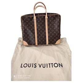 Louis Vuitton-document holder-Beige