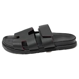 Hermès-Men Sandals-Black