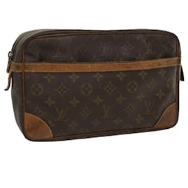 Louis Vuitton-Louis Vuitton Monogram Compiegne 28 Pochette M51845 LV Auth bs3899-Monogramma