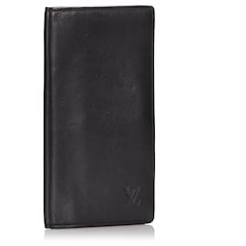 Louis Vuitton-Louis Vuitton Black Taiga Brazza-Black