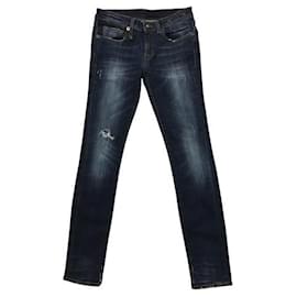 R13-Jeans-Navy blue