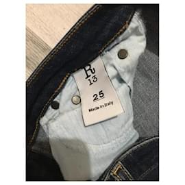 R13-Jeans-Marineblau
