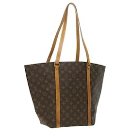 Louis Vuitton-LOUIS VUITTON Monogram Sac Shopping Tote Bag M51108 LV Auth 36070-Other