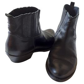 GOLDEN GOOSE LOW BOOTS Noir