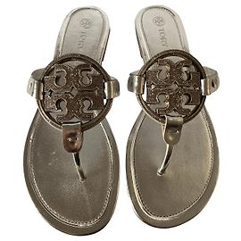 Tory Burch Miller Pavé Silber Wohnungen Silber