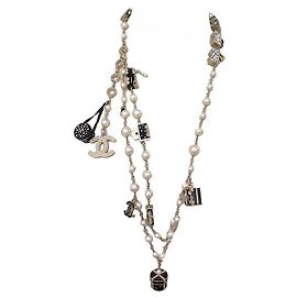 CINTO COLAR CHANEL 2007 CHAIN CHARMS CHARMS TRAIN TIMELESS CINTO Dourado