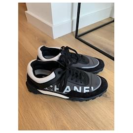 Chanel-Sneakers-Black,White