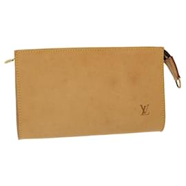 Louis Vuitton-Bolsa de couro Nomad LOUIS VUITTON Bolsa PM bege LV Auth 36171-Bege