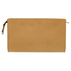 Louis Vuitton-Bolsa de couro Nomad LOUIS VUITTON Bolsa PM bege LV Auth 36171-Bege
