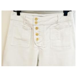 See by Chloé-Pantalones-Blanco