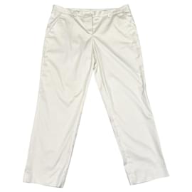 Hugo Boss-Un pantalon, leggings-Blanc cassé