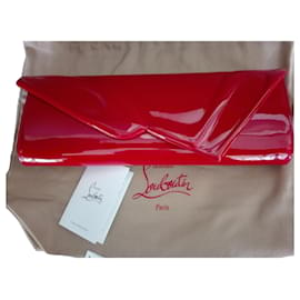 Christian Louboutin-Pochette baguette So Kate rouge Christian Louboutin-Rouge