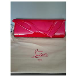 Christian Louboutin-Pochette baguette So Kate rouge Christian Louboutin-Rouge