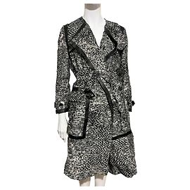 Burberry Bettrige ABP trenchcoat Black White