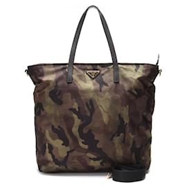 Prada-Tessuto Camouflage Tote Bag-Multiple colors