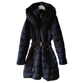 Autre Marque DAWN LEVI DOWN JACKET WITH BELT Blue