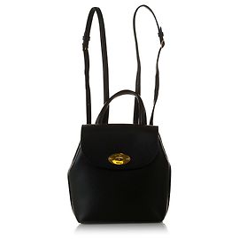 Mulberry Black Mini Bayswater Backpack Black