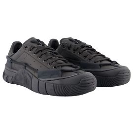 Adidas Scuba Baskets Stan Craig Vertes en Cuir Noir Noir