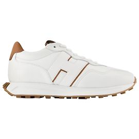 H601 Tênis - Hogan - Branco - Couro Branco