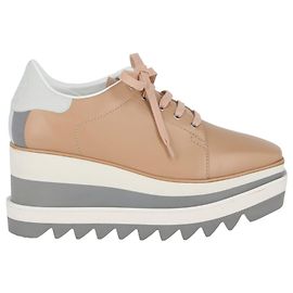 Stella Mc Cartney Sneaker Stella McCartney Sneak-Elyse Platform Marrone