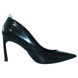 Lanvin Tacchi a punta con perle finte Nero