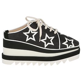 Stella Mc Cartney Mule con plateau in tessuto Sneak-Elyse di Stella McCartney Multicolore