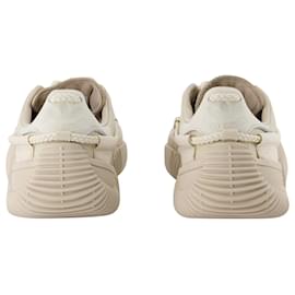 Adidas-Scuba Stan Craig Green Sneakers aus grauem Leder-Grau